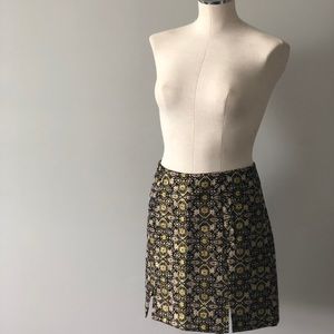 Forever 21 metallic skirt